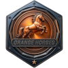 Orange Horses